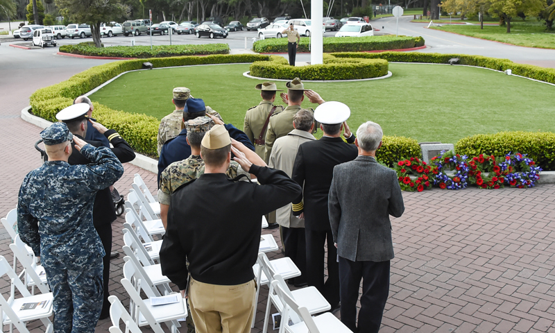 NPS Community Honors Anzac Day During Dawn Ceremony