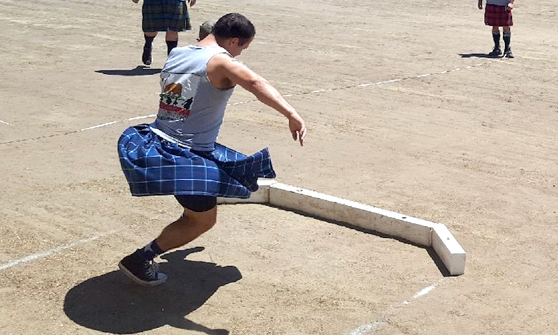 NPS Students, Staff Compete in Monterey’s Scottish Games