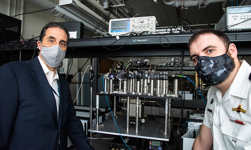 NPS Professor Advancing Quantum Technology for Navy Applications