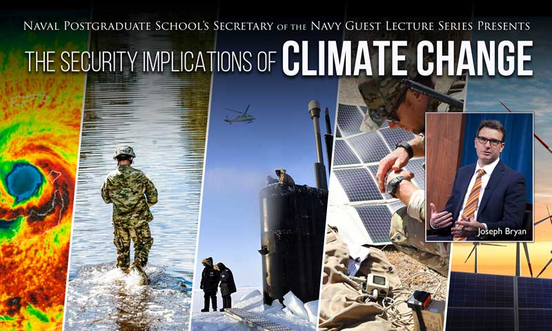 Pentagon’s Senior Climate Advisor Delivers Talk on Security, Climate Change in Latest SGL