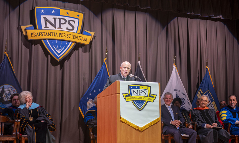 Chief of Naval Research Honors NPS Fall Quarter Graduates