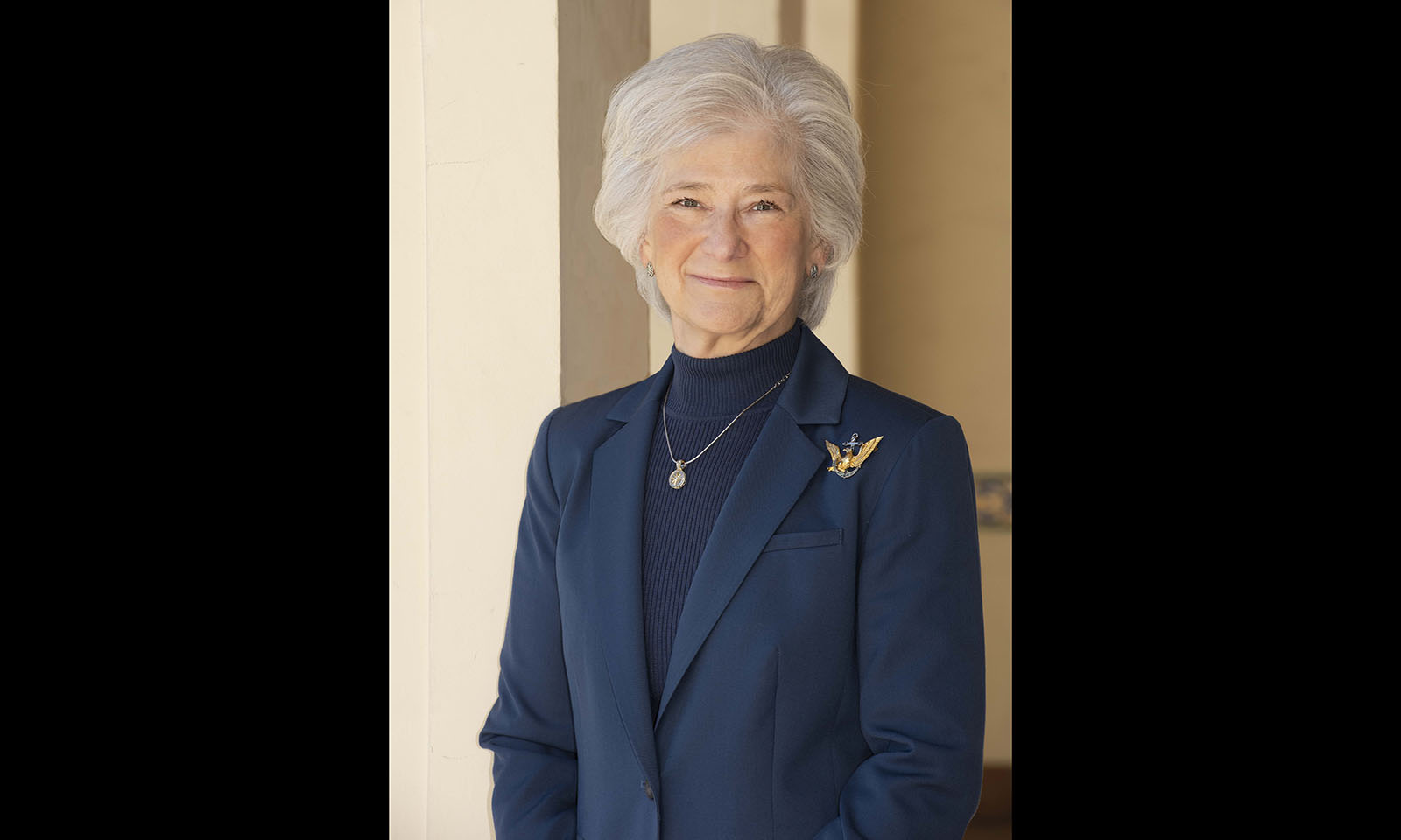 Retired U.S. Navy Vice Adm. Ann Rondeau, president of the Naval Postgraduate School