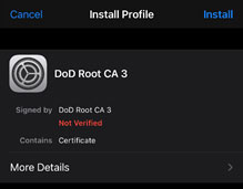 dod root certificates mac