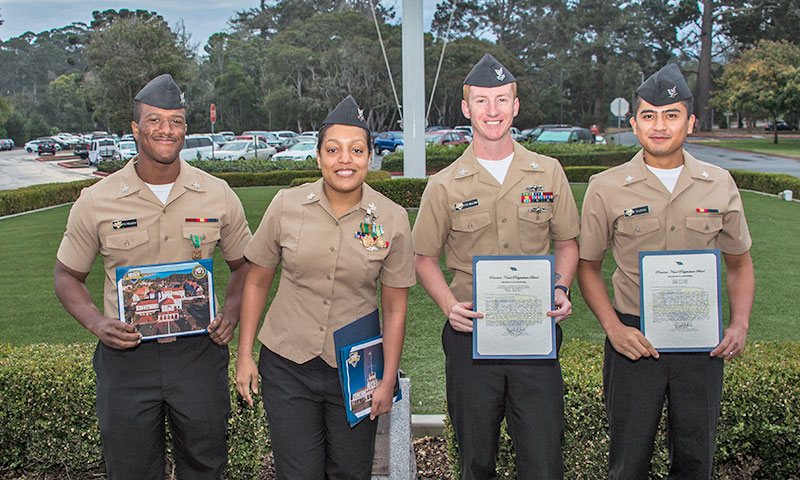 NPS Staff Sailors Recognized During Brief Ceremony