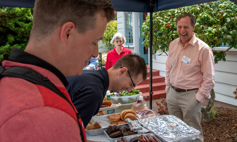 NPS Foundation Introduces New CEO at Quarterly BBQ
