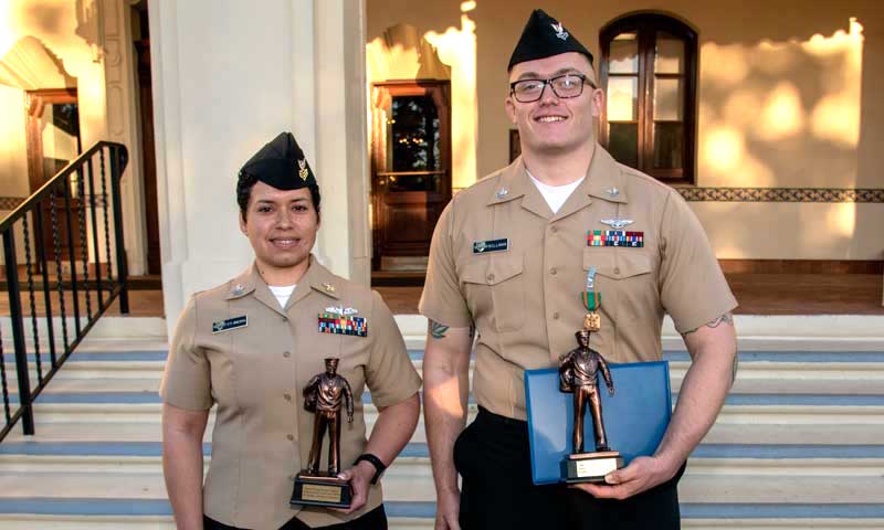 Naval Postgraduate School Honors 2018 Sailors of the Year