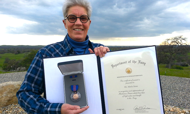 NPS Oceanographer receives Navy Meritorious Service Award