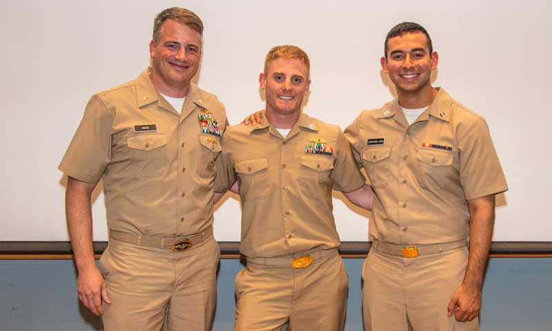 Navy Officer to Receive Summer Quarter’s MORS/Tisdale Award