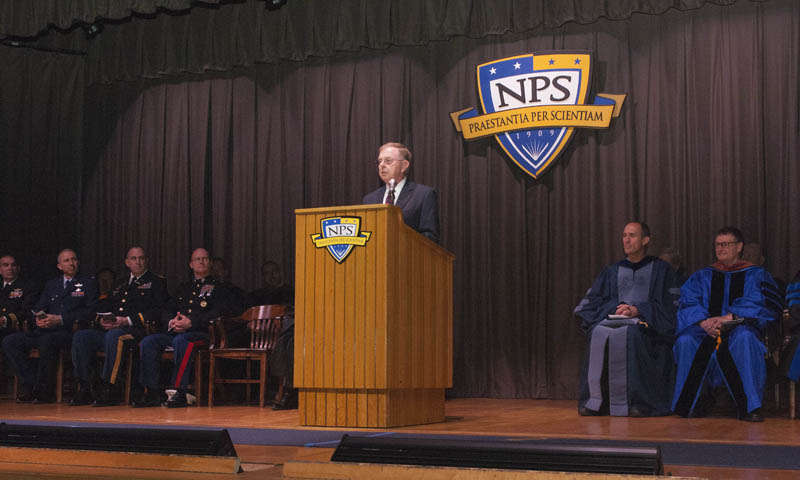NPS Says Farewell to Fall Quarter Graduates
