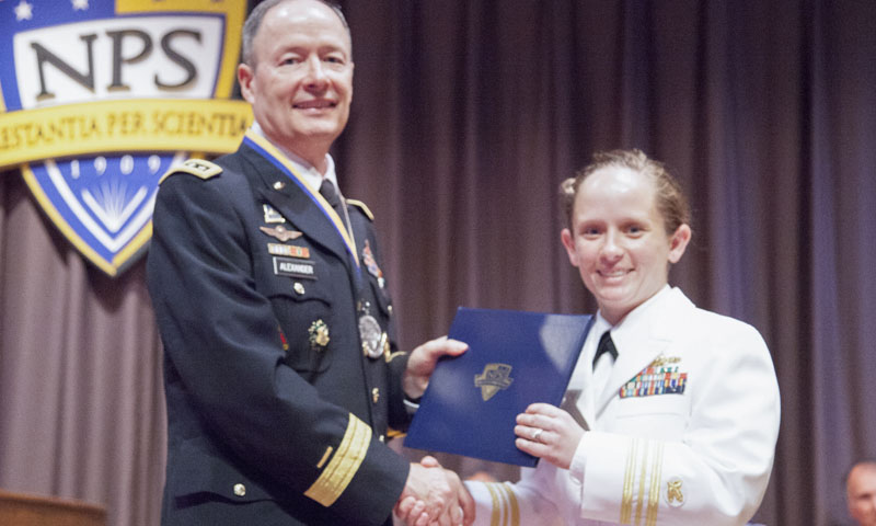 Supply Corps Officer Sweeps NPS’ Spring Quarter Graduation Awards