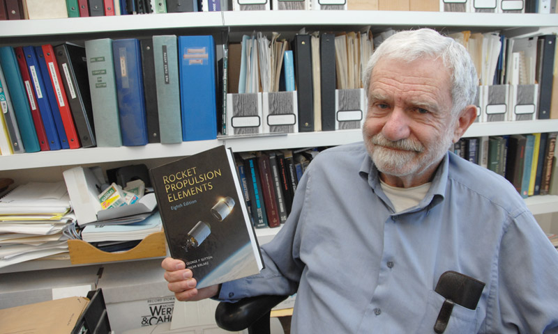 NPS Professor Emeritus Co-Authors Definitive Text on Rocket Technology