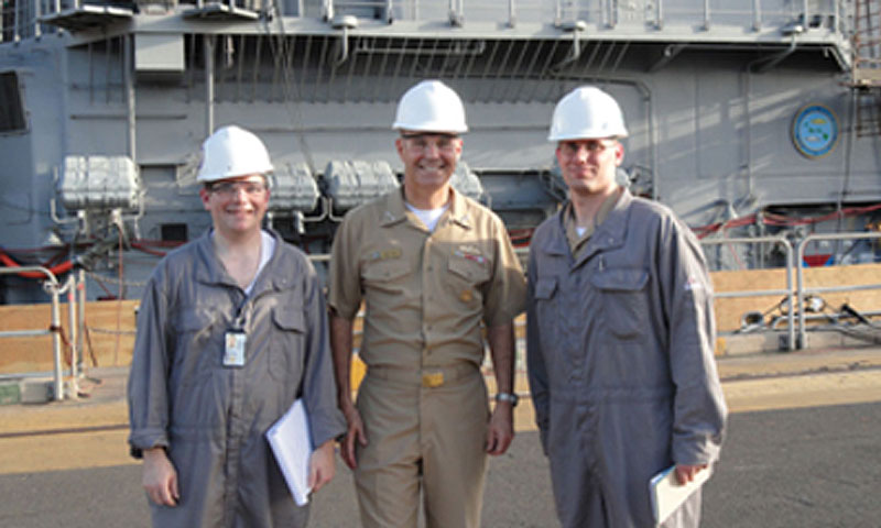 NPS Student-Professor Team Assists Commander, U.S. Third Fleet With ‘Splitting’ Dilemma