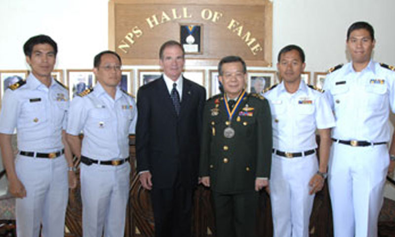 Head of Thai Ministry of Defence Inducted into NPS Hall of Fame