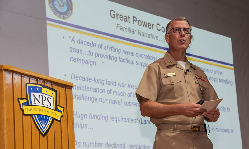 Fleet Forces Deputy Offers Candid Presentation on U.S. Security Challenges