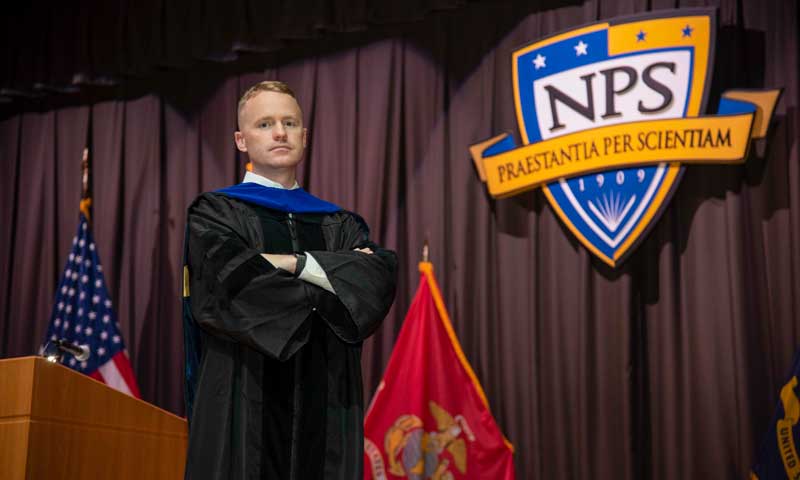 Marine Corps’ Landmark PhD Program Celebrates First Technical Graduate