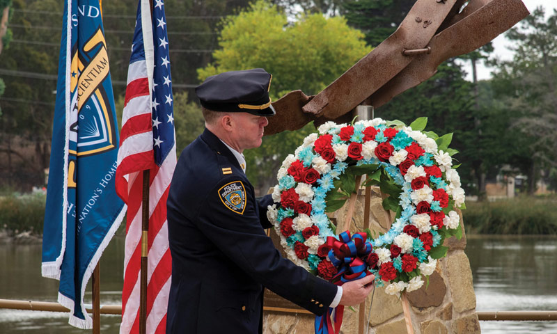 NPS Honors Victims, First Responders, Service Members at 9/11 Remembrance Ceremony