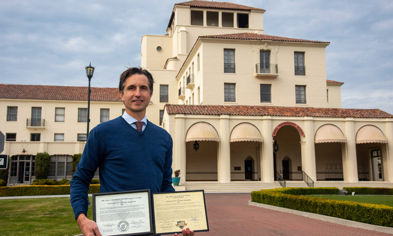 With the announcement of the 2021 winners of the Menneken Awards for Excellence in Scientific Research, Dr. Marcello Romano became a rare dual winner, recognized for sustained contributions this year and in 2006 as a junior faculty member.