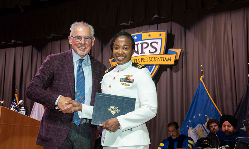 NPS Spring Quarter Graduates Embrace Change, Celebrate Teamwork