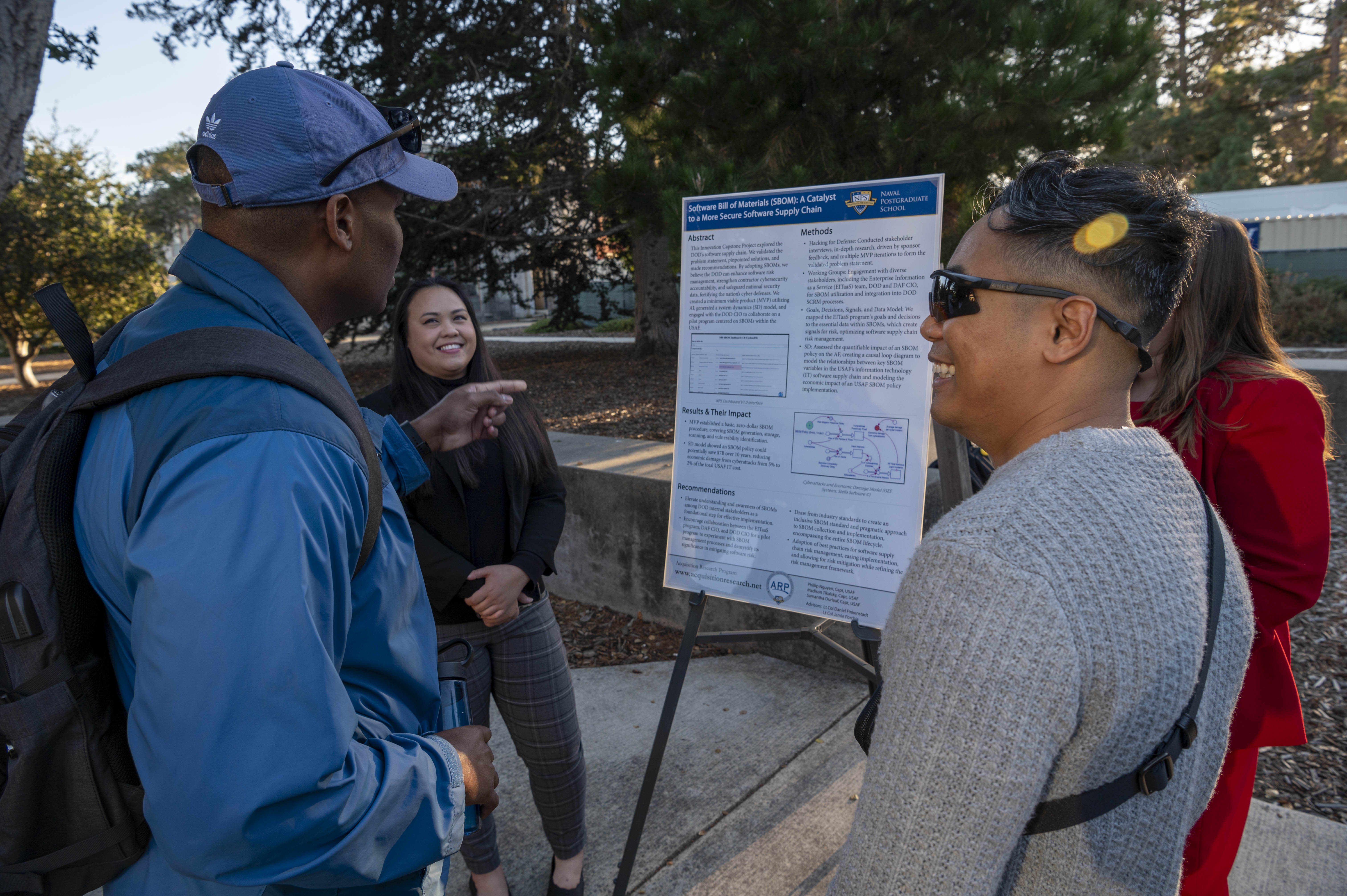 Graduating Students Share Latest Research at Poster Show